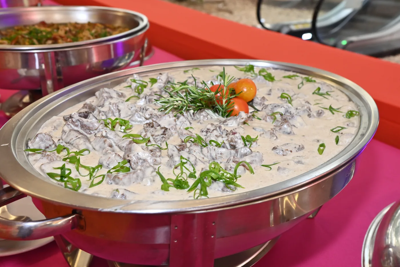 Buffet do evento corporativo