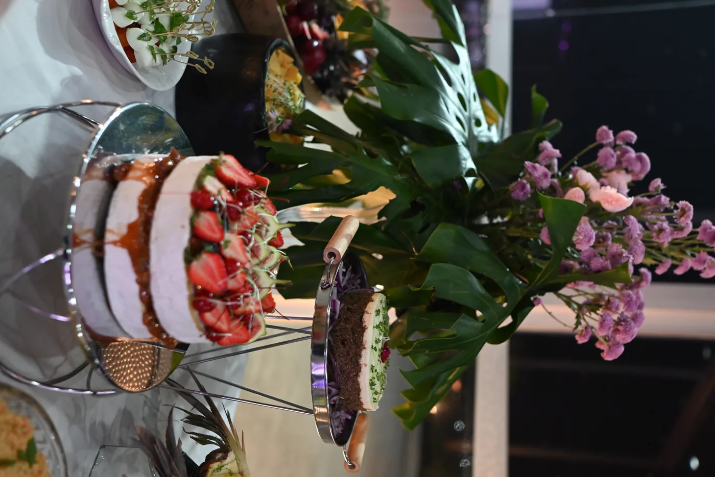 Bolo e doces de festa de 15 anos